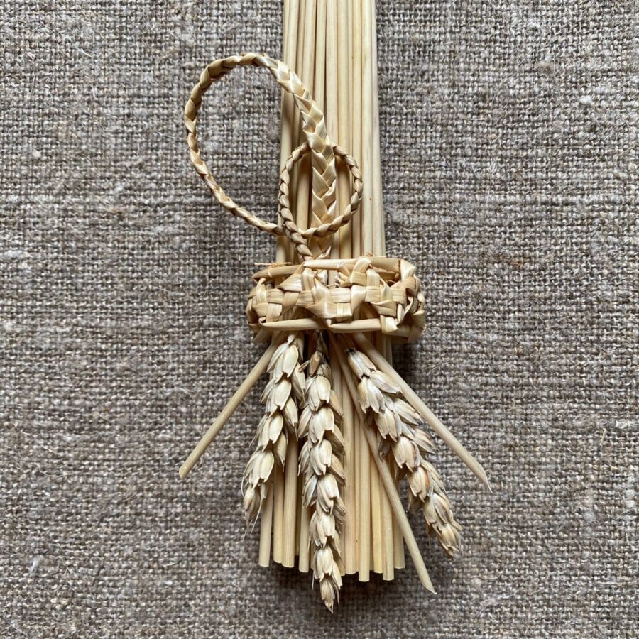 Corn Dollies Carol Partridge Wheat Weaver Tinsmiths Ledbury