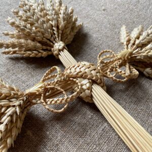 Corn Dollies Carol Partridge Wheat Weaver Tinsmiths Ledbury