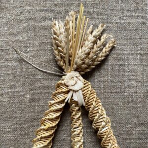 Corn Dolly Wheat Weaver Carol Partridge Tinsmiths Ledbury