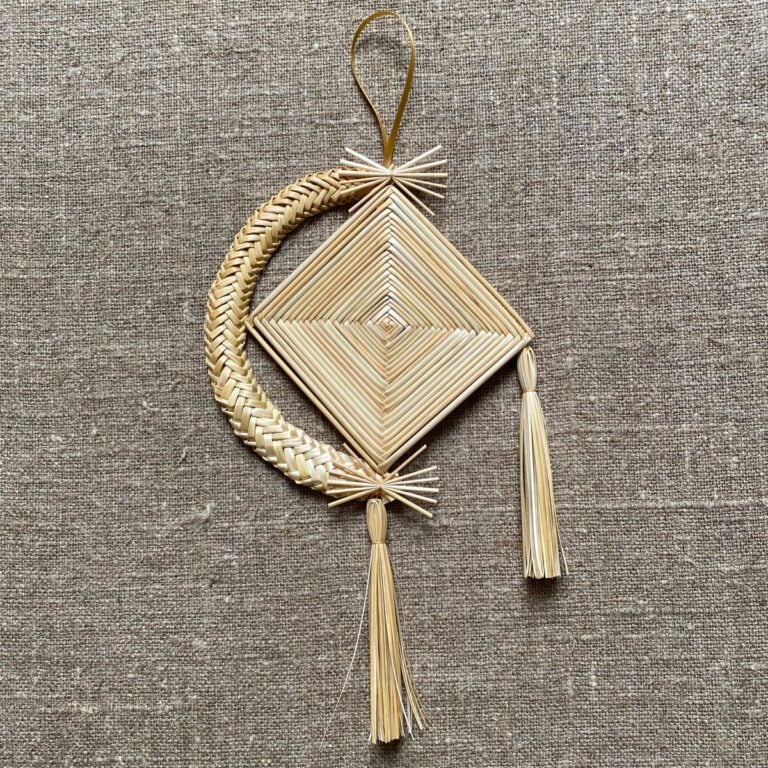 Corn Dolly Wheat Weaver Carol Partridge Tinsmiths Ledbury