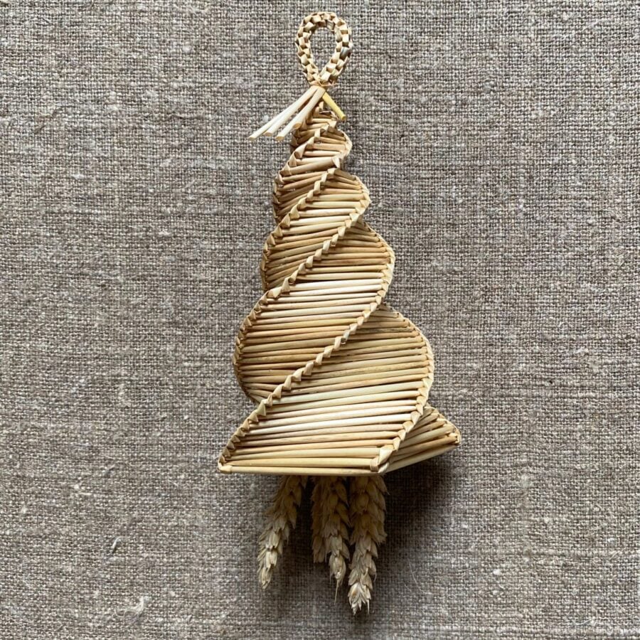 Corn Dolly Wheat Weaver Carol Partridge Tinsmiths Ledbury