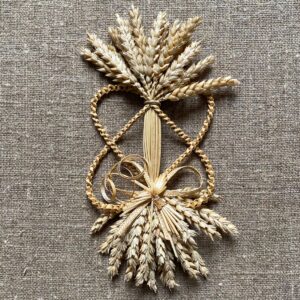 Corn Dolly Wheat Weaver Carol Partridge Tinsmiths Ledbury
