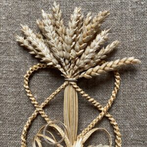 Corn Dolly Wheat Weaver Carol Partridge Tinsmiths Ledbury
