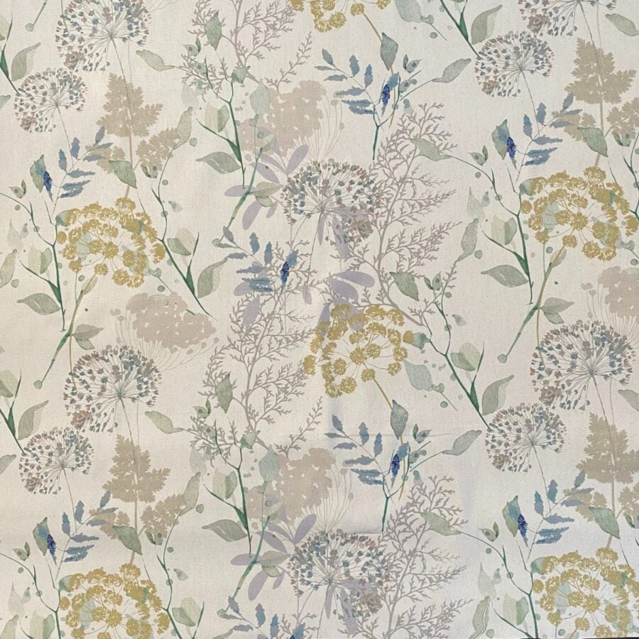 Cottage Garden Duckegg and Gold - Image 2