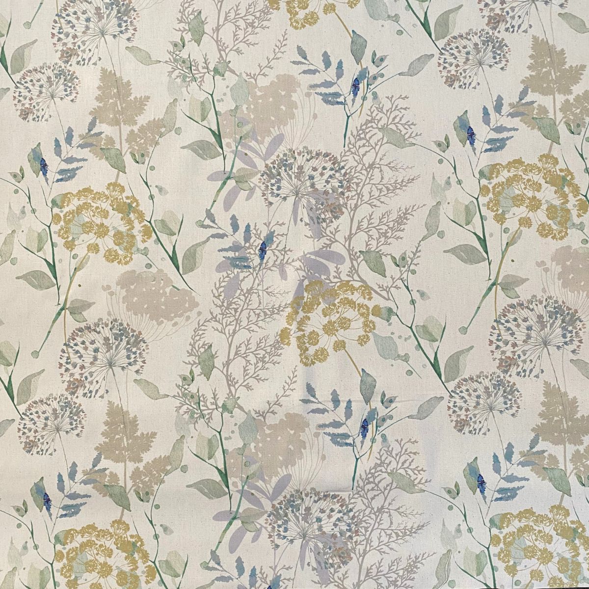 Cottage Garden Duckegg and Gold - Image 2