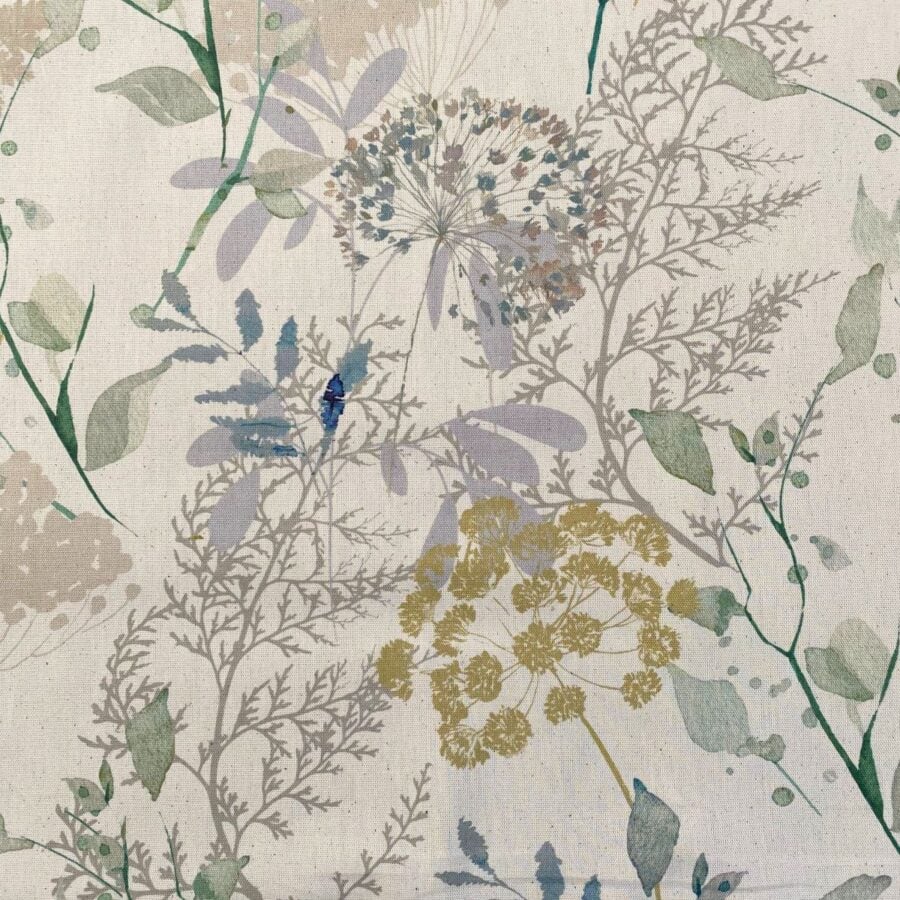 Cottage Garden Duckegg and Gold - Image 4
