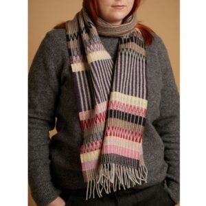 Lambswool Scarf - Edera Brown - Image 2