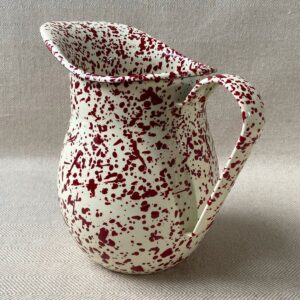 Enamelware Pitcher Splatterware Crow Canyon Tinsmiths Ledbury