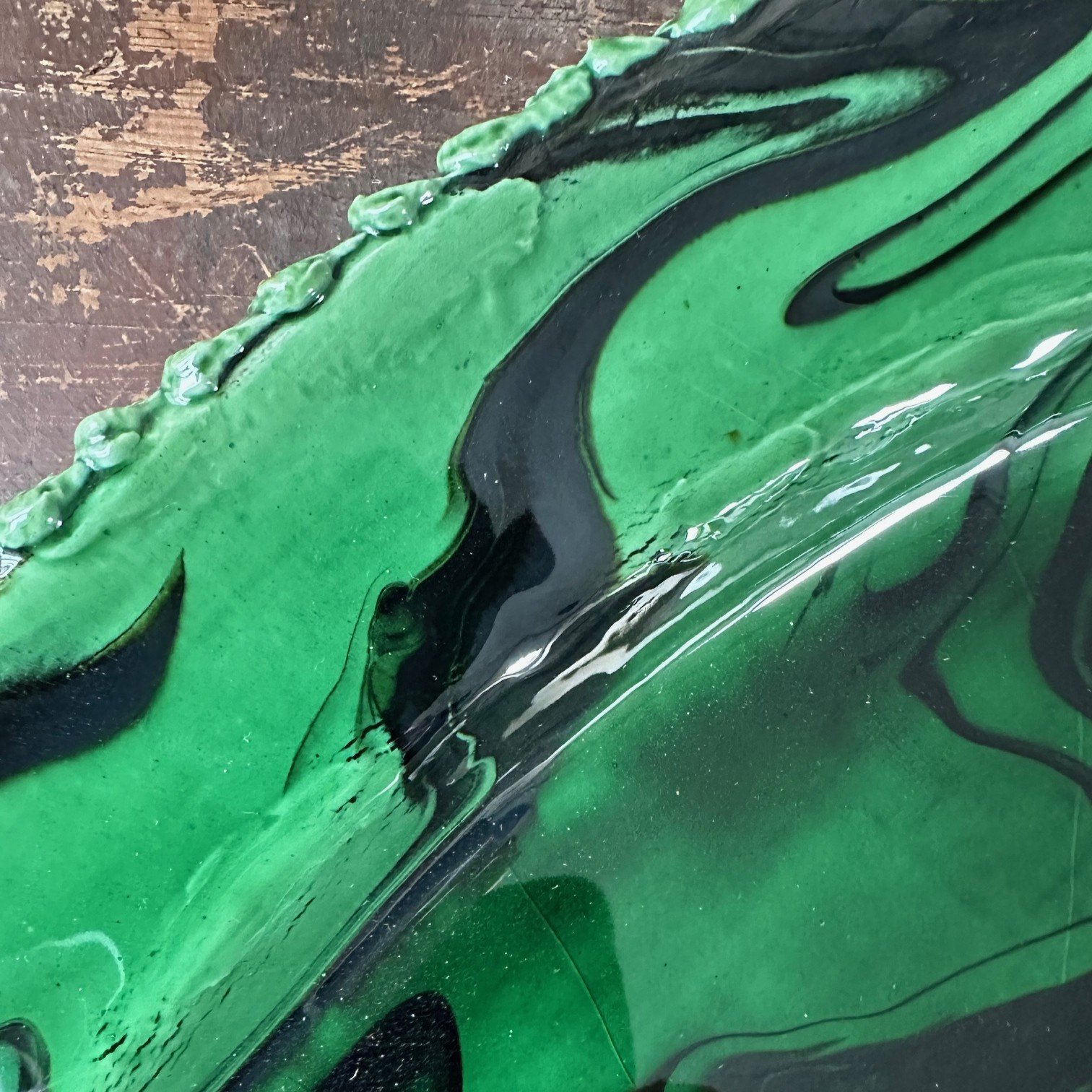 Sophy Mackeith Marbled platter SMMP4 - Image 2