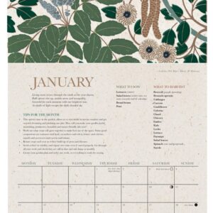 Isla Middleton Growing Year Calendar 2026 Tinsmiths Ledbury