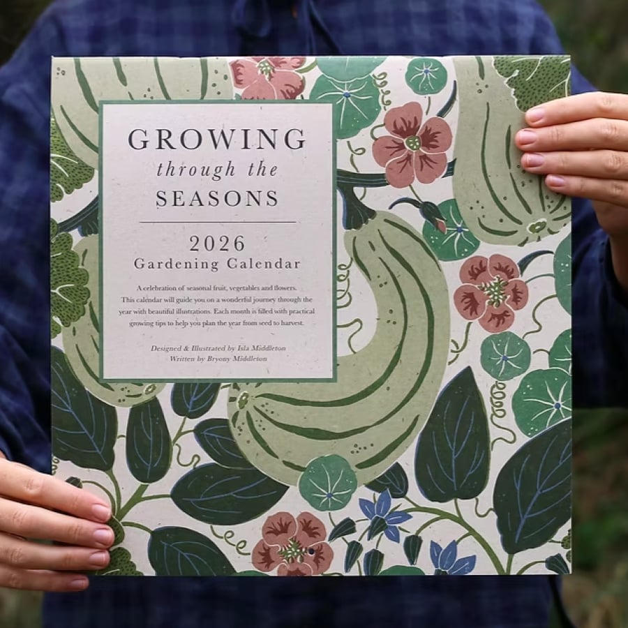 Isla Middleton Growing Year Calendar 2026 Tinsmiths Ledbury