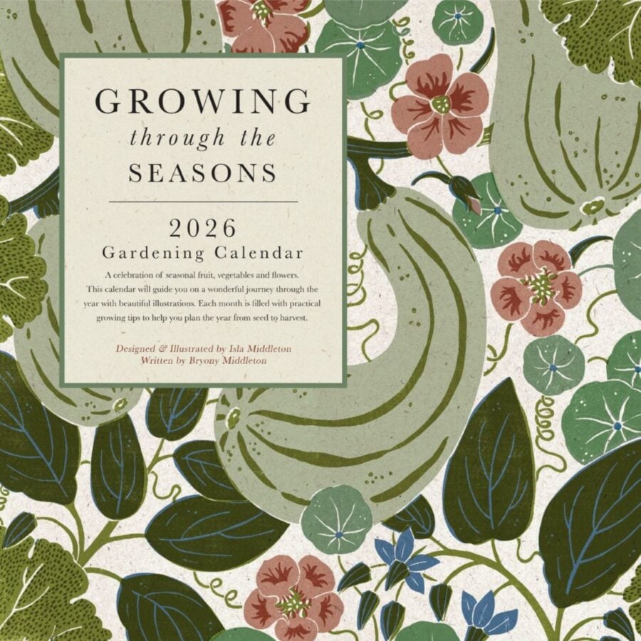 Isla Middleton Growing Year Calendar 2026 Tinsmiths Ledbury
