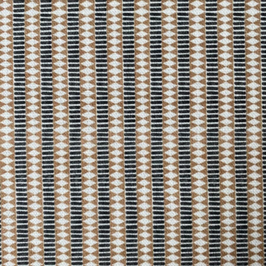 Mexica Stripe - Natural and Black - Image 4