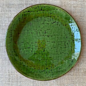 Patia Davis Dinner Plate - Green PTDP2 - Image 3