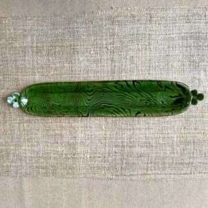 Patia Davis Long Oval Platter - Green PTLS2 - Image 2
