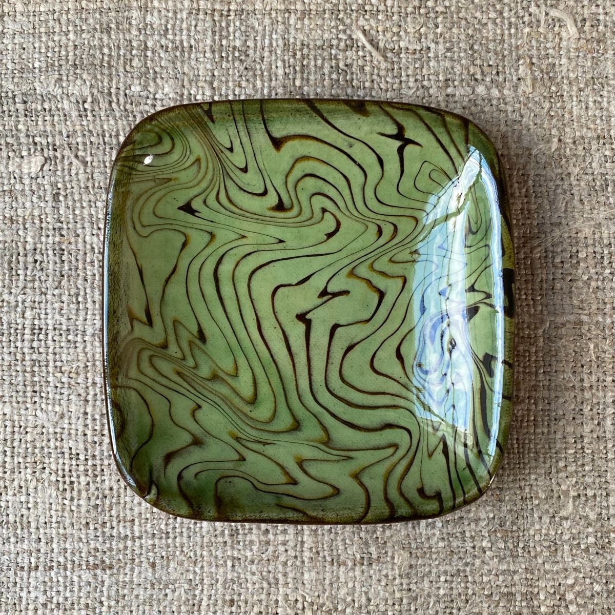 Patia Davis Biscuit Plate - Marbled - Image 3