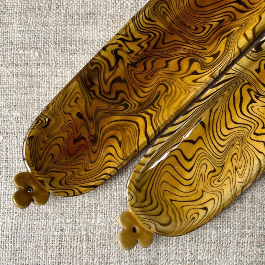 Patia Davis Slim Oval Platter - Amber PTSO4 - Image 3