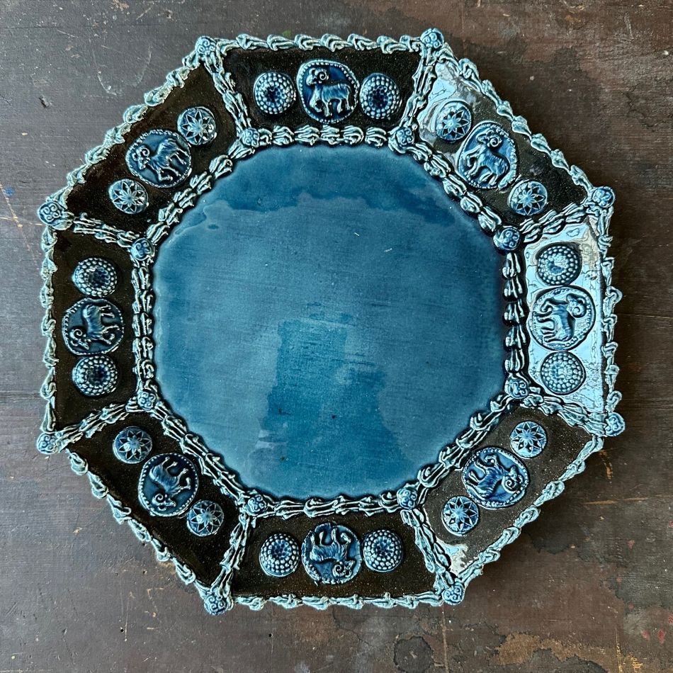 Octagonal Diner Plate