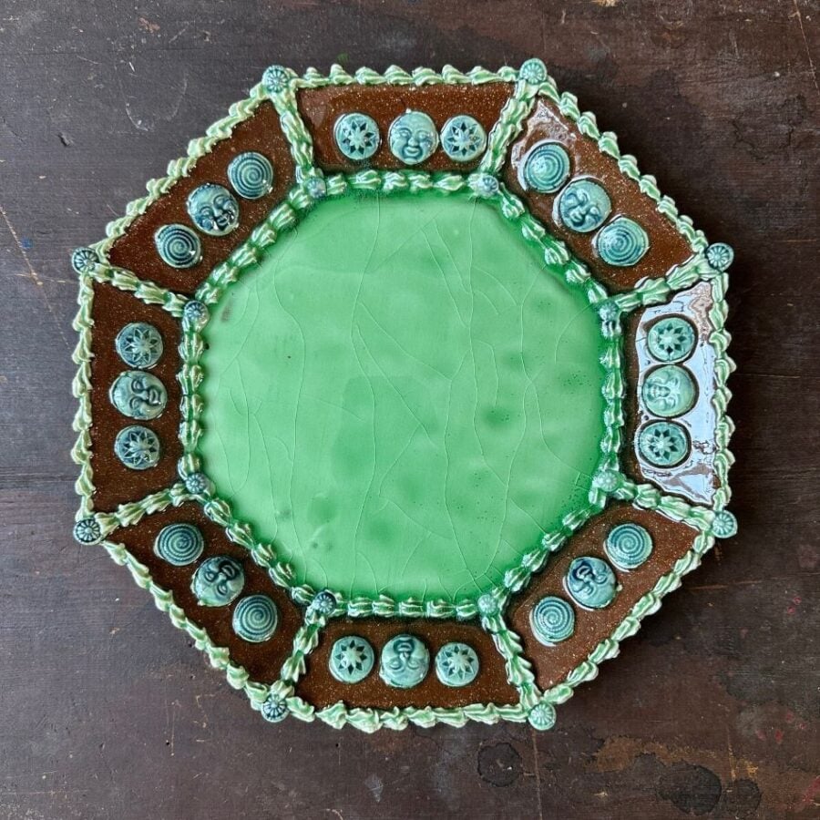 Octagonal Diner Plate