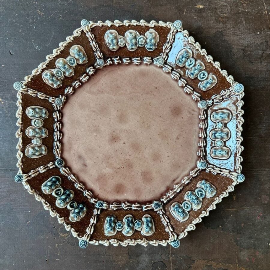 Octagonal Diner Plate