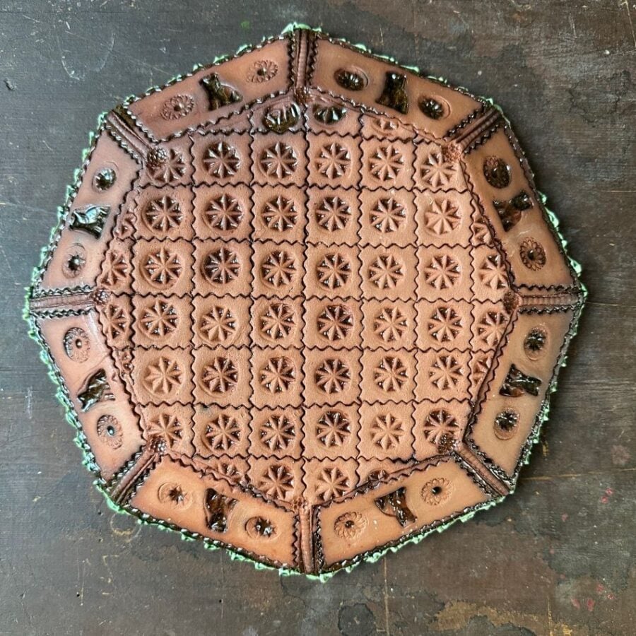 Sophy Mackeith Octagonal Diner Plate SMDP7 - Image 3