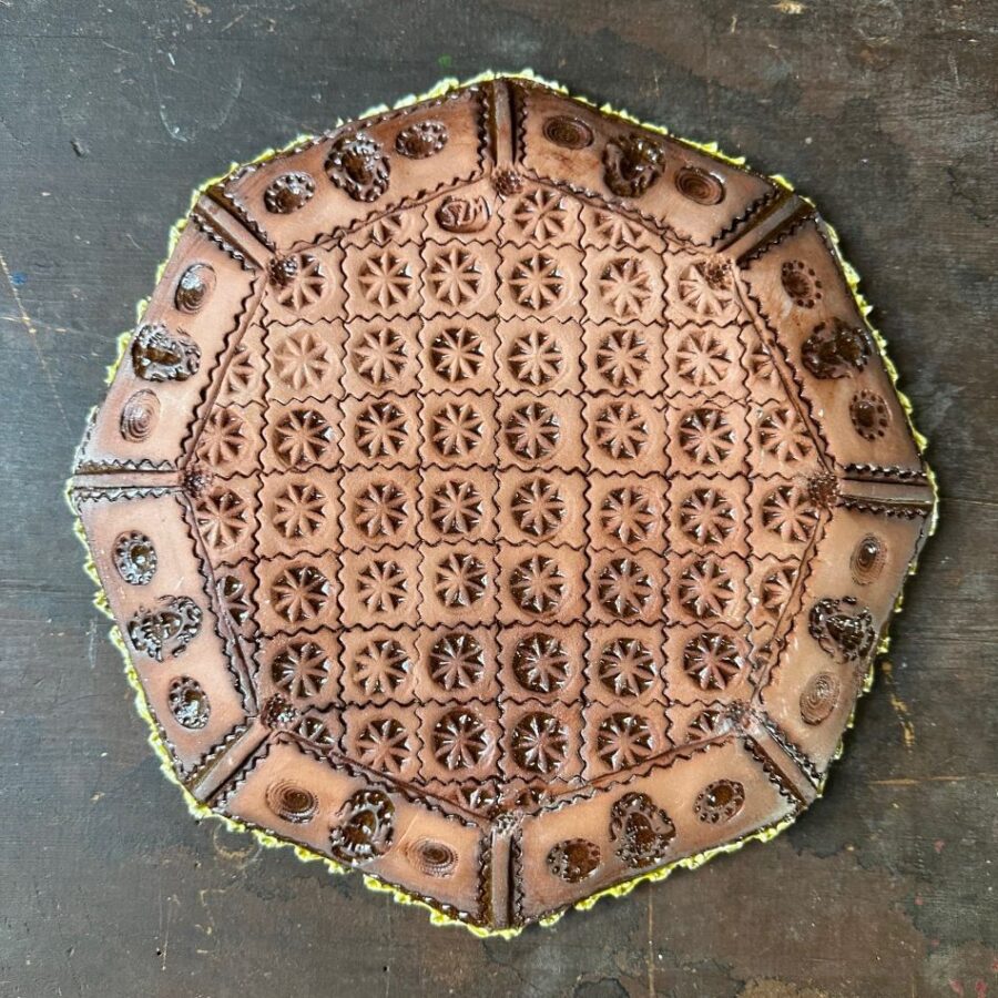 Sophy Mackeith Octagonal Diner Plate SMDP8 - Image 3