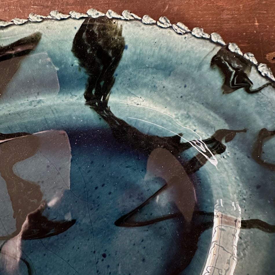 Sophy Mackeith Marbled platter SMMP1 - Image 2