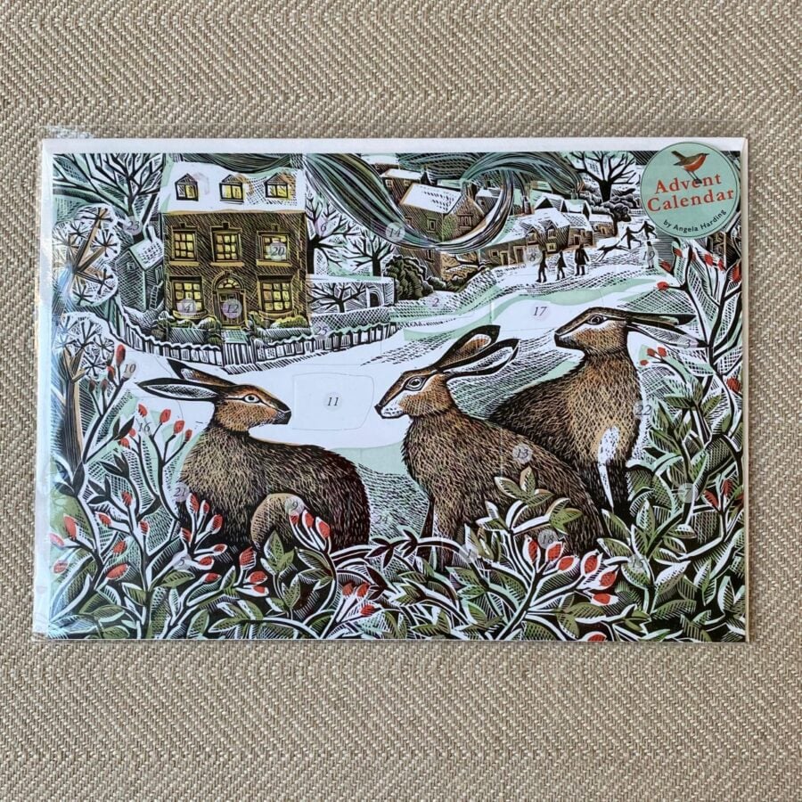 Angela Harding Advent Card Tinsmiths Ledbury