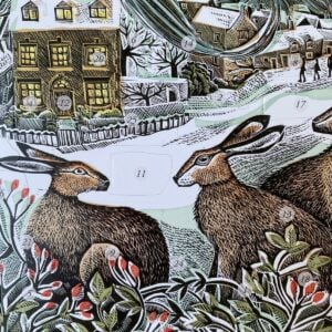 Angela Harding Advent Card Tinsmiths Ledbury