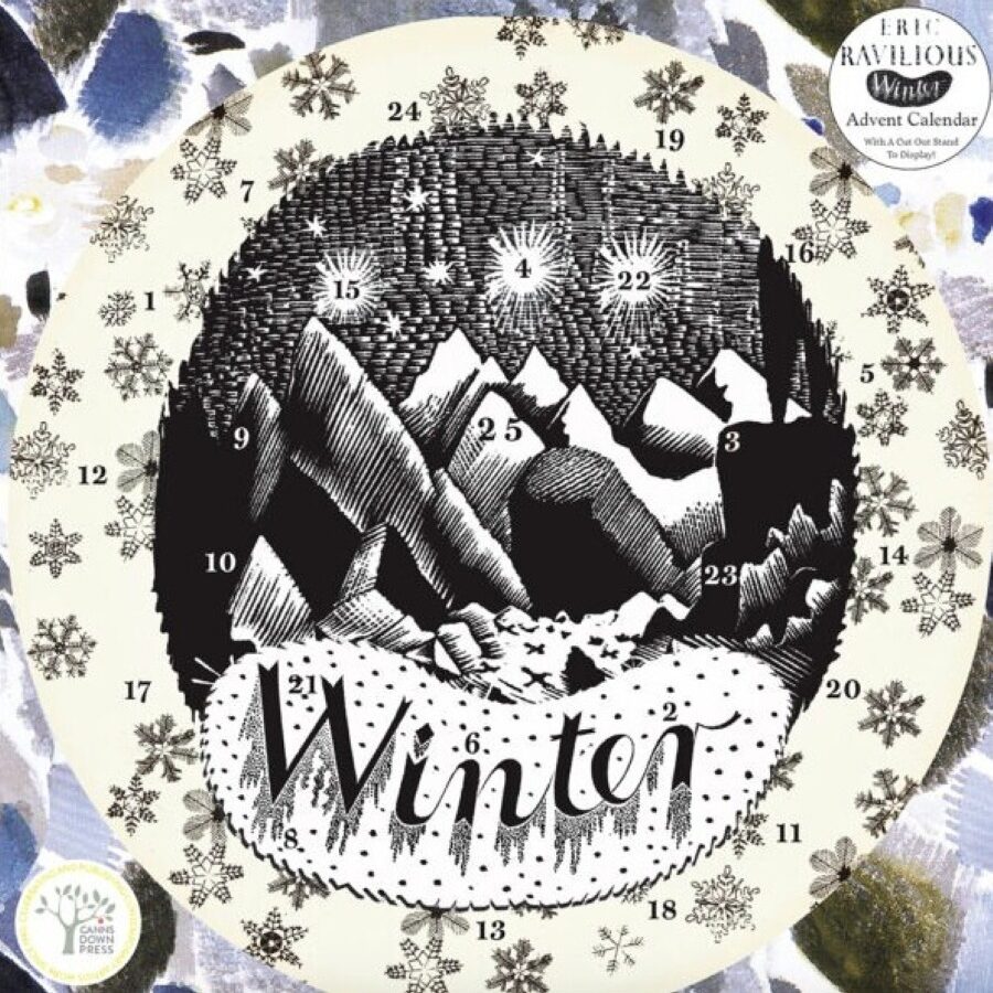 Winter Advent Calendar Ravilious Tinsmiths Ledbury