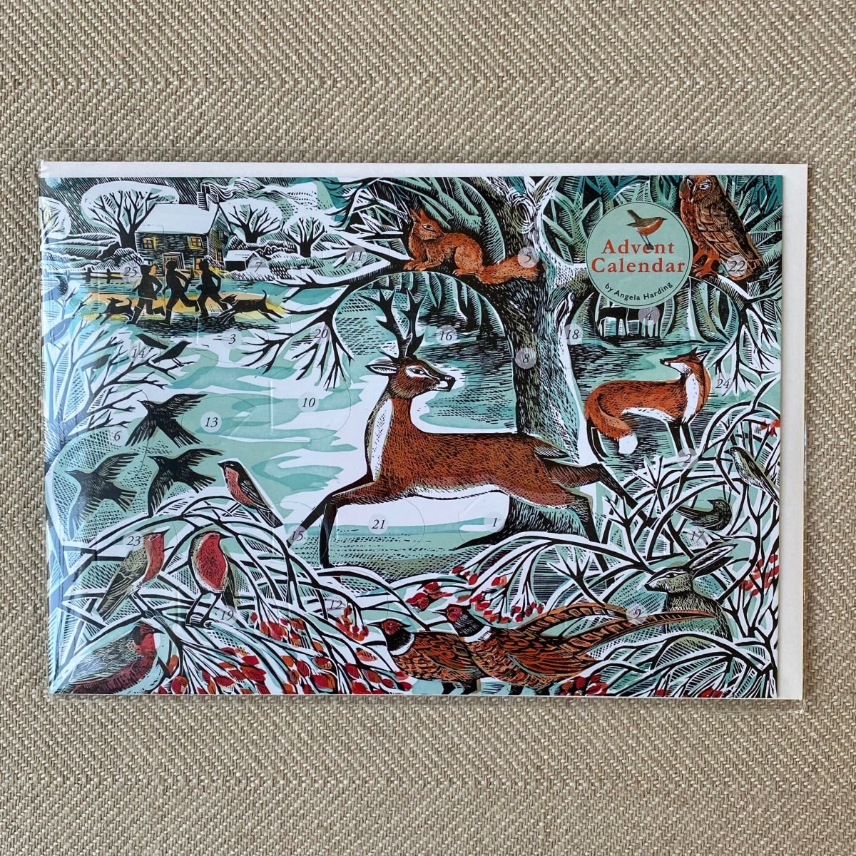 Winter Wonderland Advent Calendar Card - Image 2