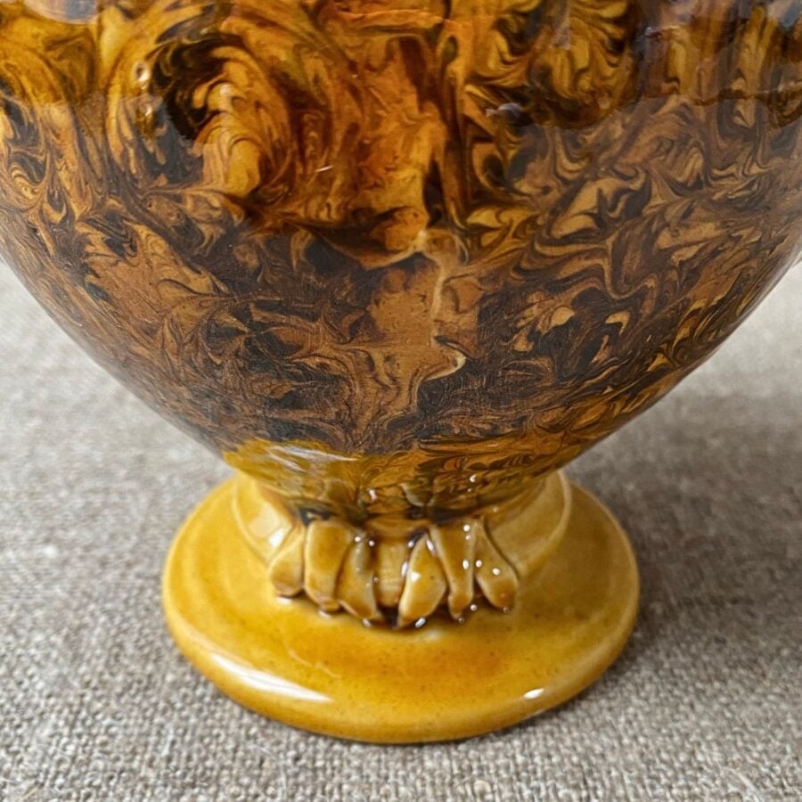 Carole Glover Slipware Ozzy Owl Jug Ceramic Pottery Tinsmiths Ledbury