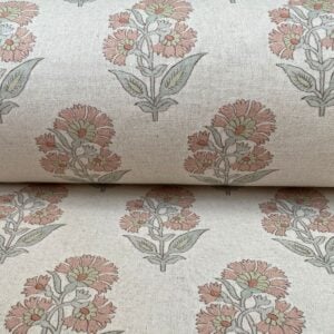 Extra Wide Avebury Fleur Blush & Duckegg - Image 3