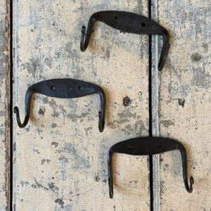 Forged iron hooks