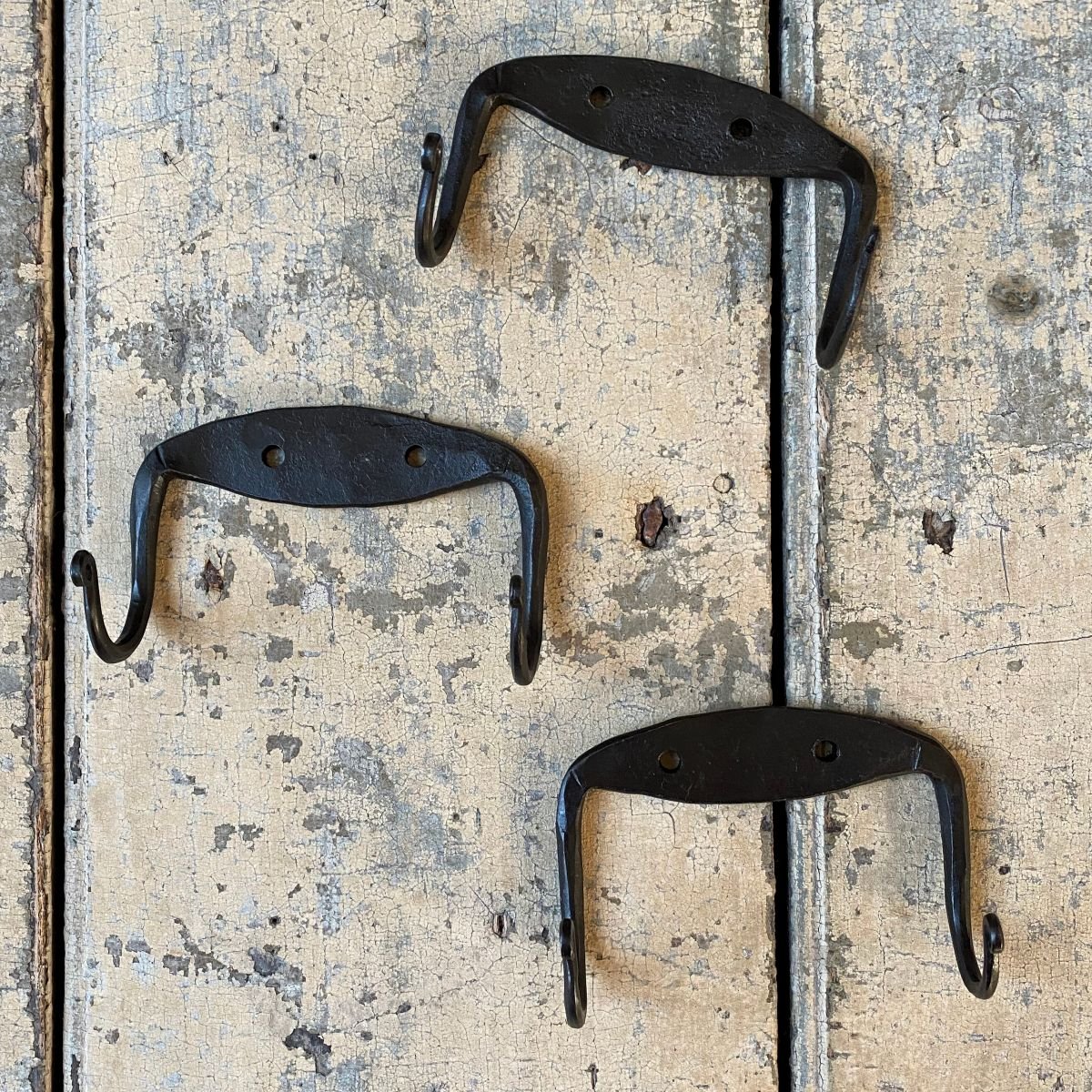 Forged iron hooks