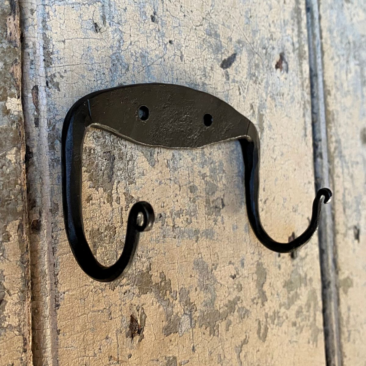 Forged Iron Double Hook Tinsmiths Ledbury