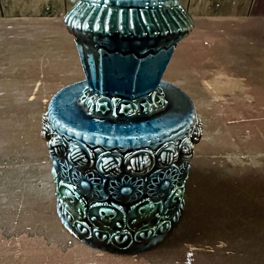 Inkwell Candlestick Skull SMICS3 - Image 3