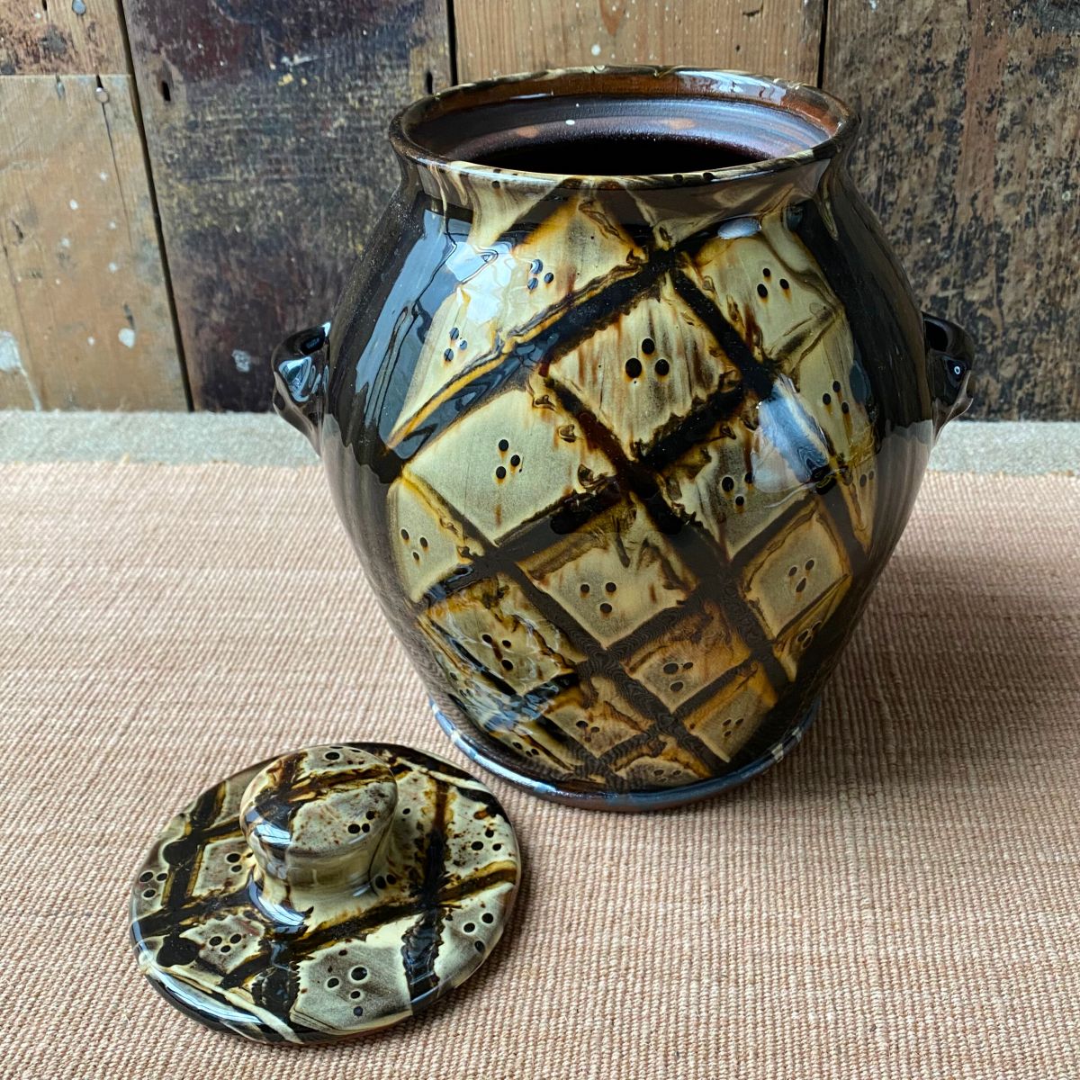 Russell Kingston Slipware Ceramics Tinsmiths Ledbury
