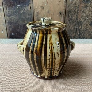 RKTC7 Tea Caddy Russell Kingston Slipware Ceramics Tinsmiths Ledbury