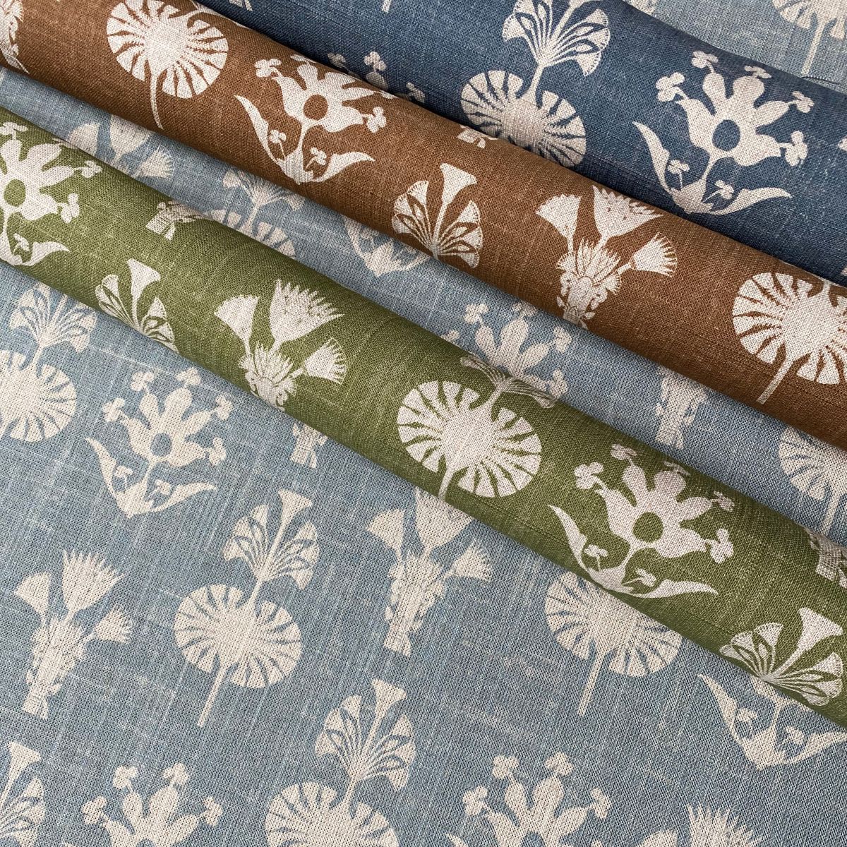 Tulan Print Fabric Cloth Tinsmiths Ledbury