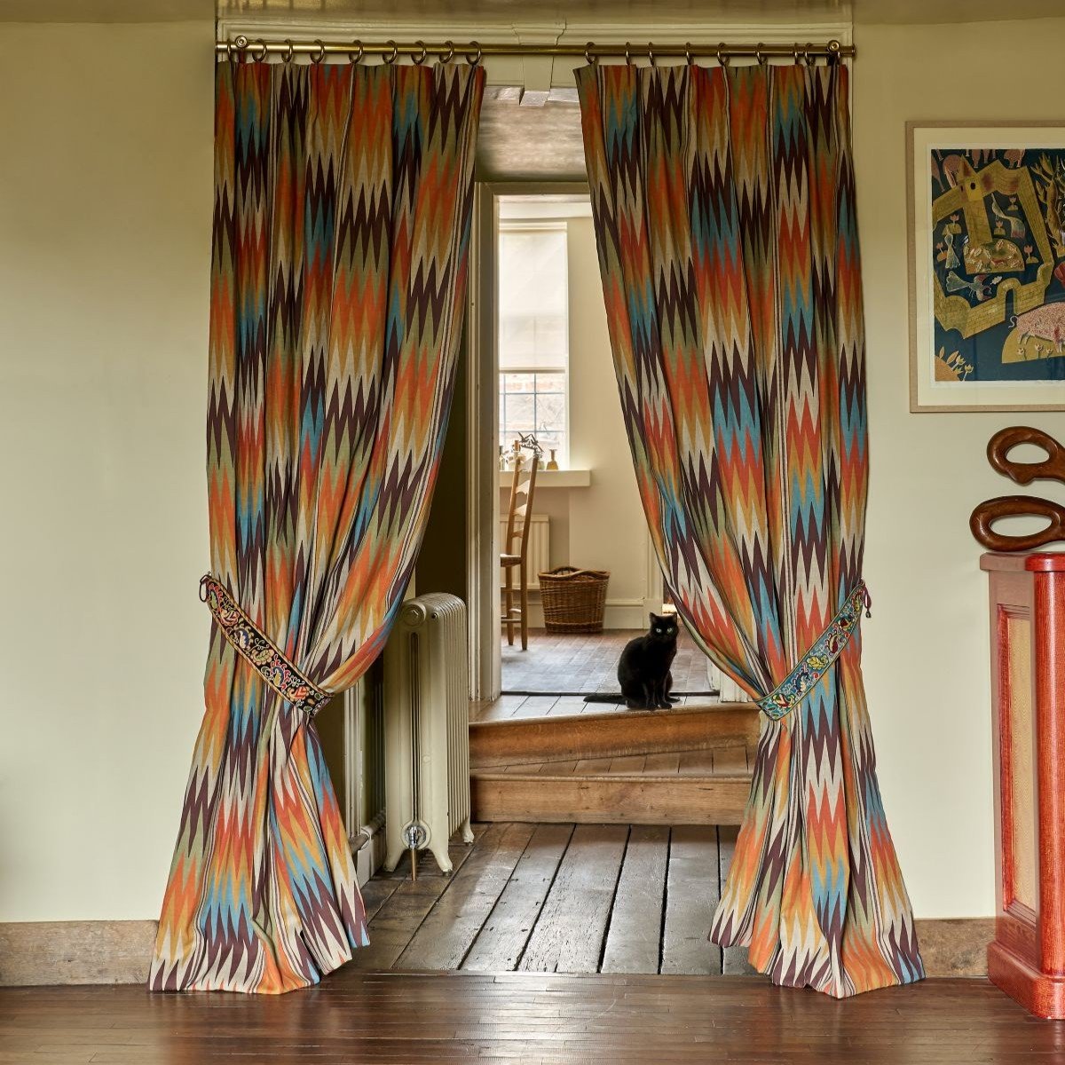 Cartridge Pleat Curtain Heading
