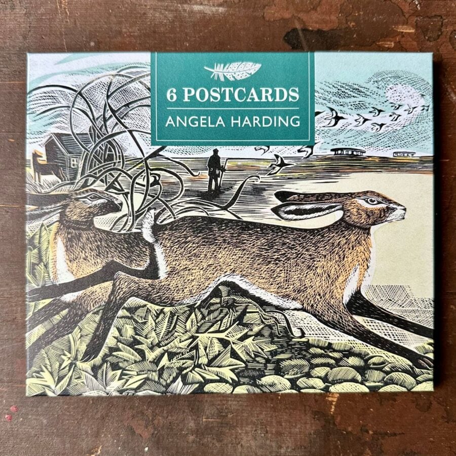 Angela Harding Postcards Seasonal Animal Prints Tinsmiths Ledbury