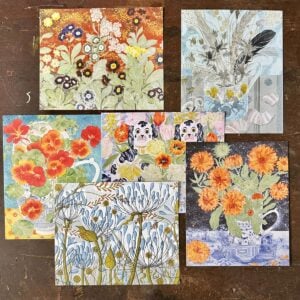 Angie Lewin Postcards Floral Watercolours & Prints - Image 3