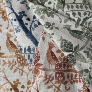 Tinsmiths Oxiana Extra Wide Fabric Burnt Umber