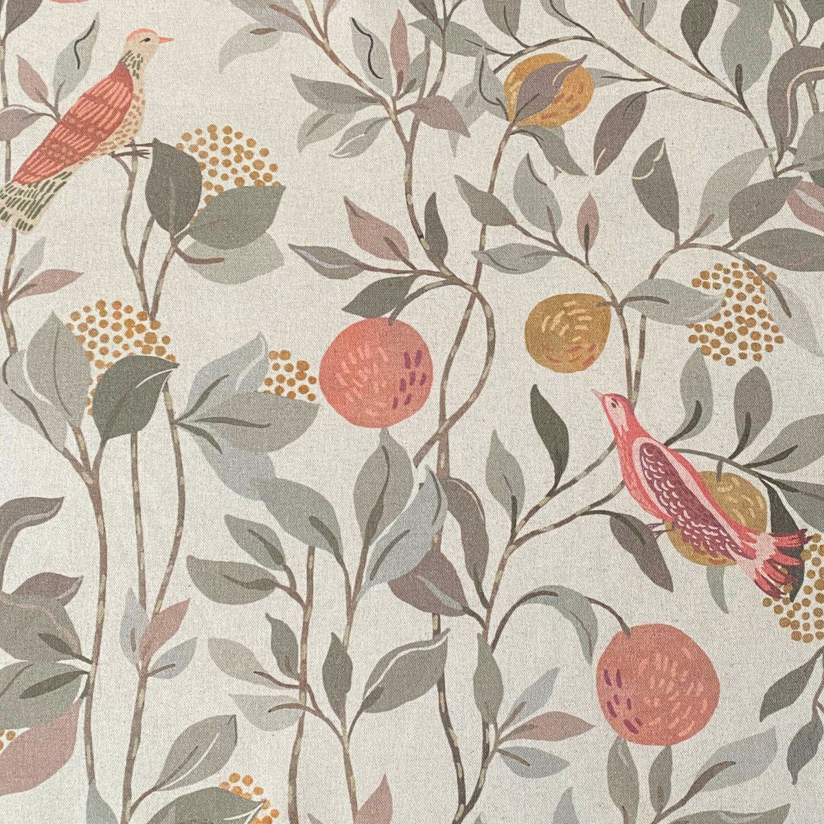 Extra Wide Prunus Apricot & Grey - Image 2