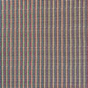 Mexica Stripe Red & Indigo - Image 2