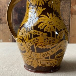 Katie B Morgan Slipware Jug SORMK1 She Loves Me - Image 6