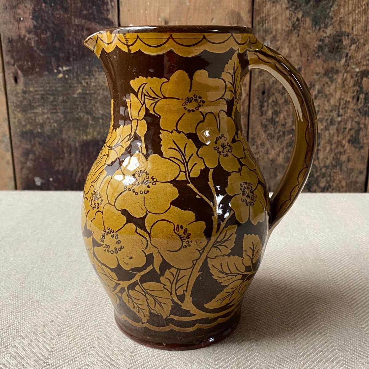 Katie B Morgan Slipware Jug SORMK2 Christina Rossetti - Image 4