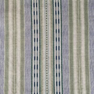 Extra Wide Fabric Caspian Stripe from Tinsmiths of Ledbury