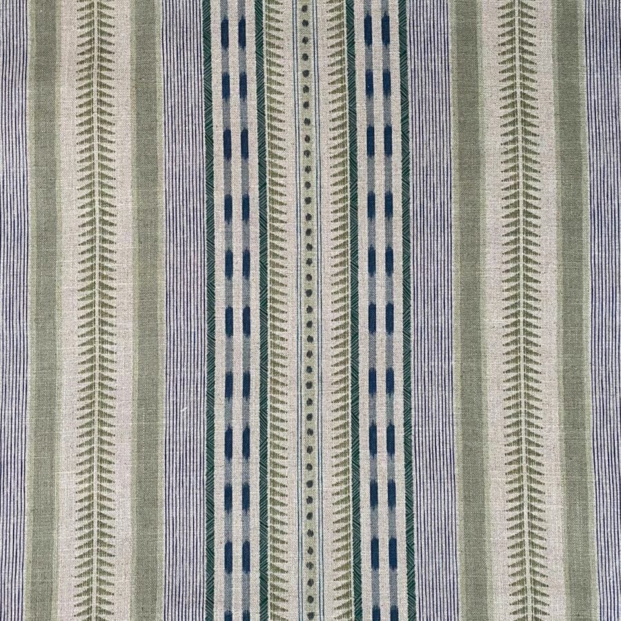 Extra Wide Fabric Caspian Stripe from Tinsmiths of Ledbury